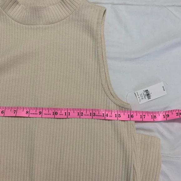 TWO NWT sleeveless ribbed dresses - Picture 8 of 9